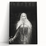 Modern Wall Art: Odilon Redon’s Mystical Sword and Stars Artwork