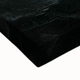 Black and white landscape painting on stretched canvas featuring a detailed tree bark texture, ideal for bedroom wall art.
