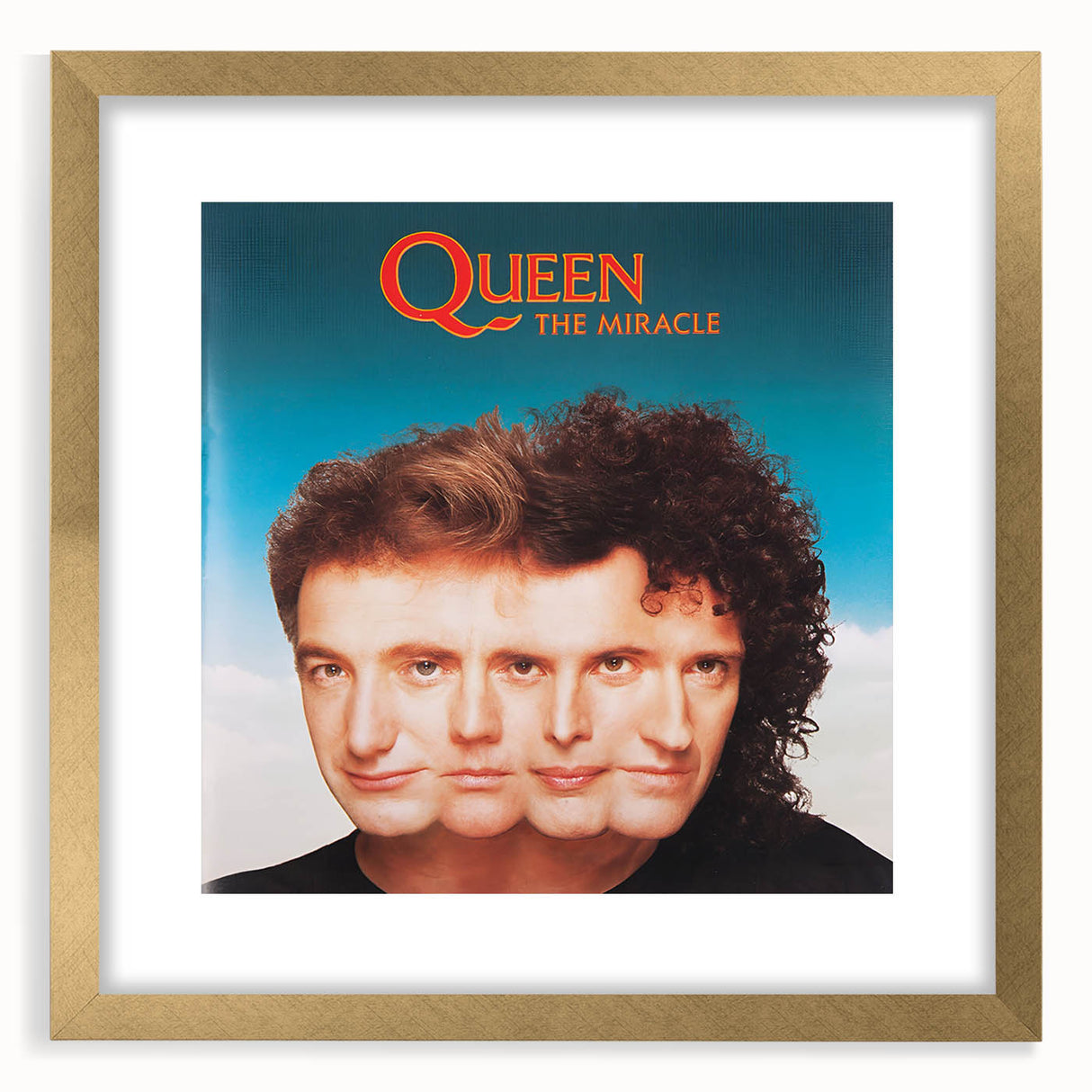 Retro Queen The Miracle Poster - Vintage Prints for Wall Art