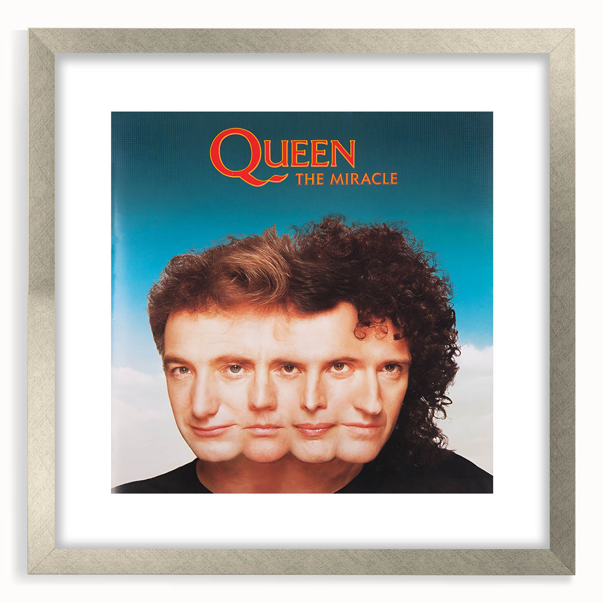Retro Queen The Miracle Poster - Vintage Prints for Wall Art