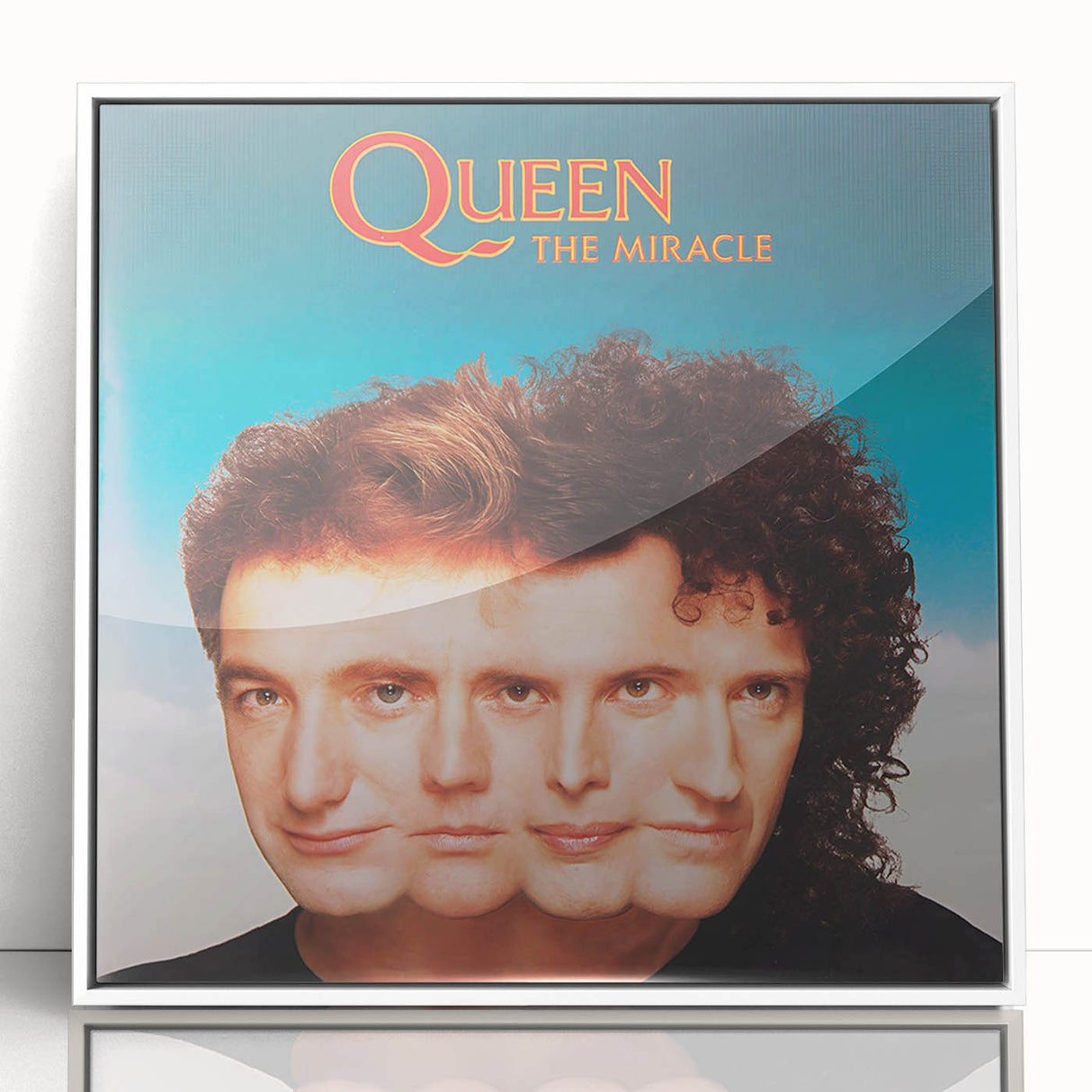 Retro Queen The Miracle Poster - Vintage Prints for Wall Art