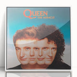 Retro Queen The Miracle Poster - Vintage Prints for Wall Art