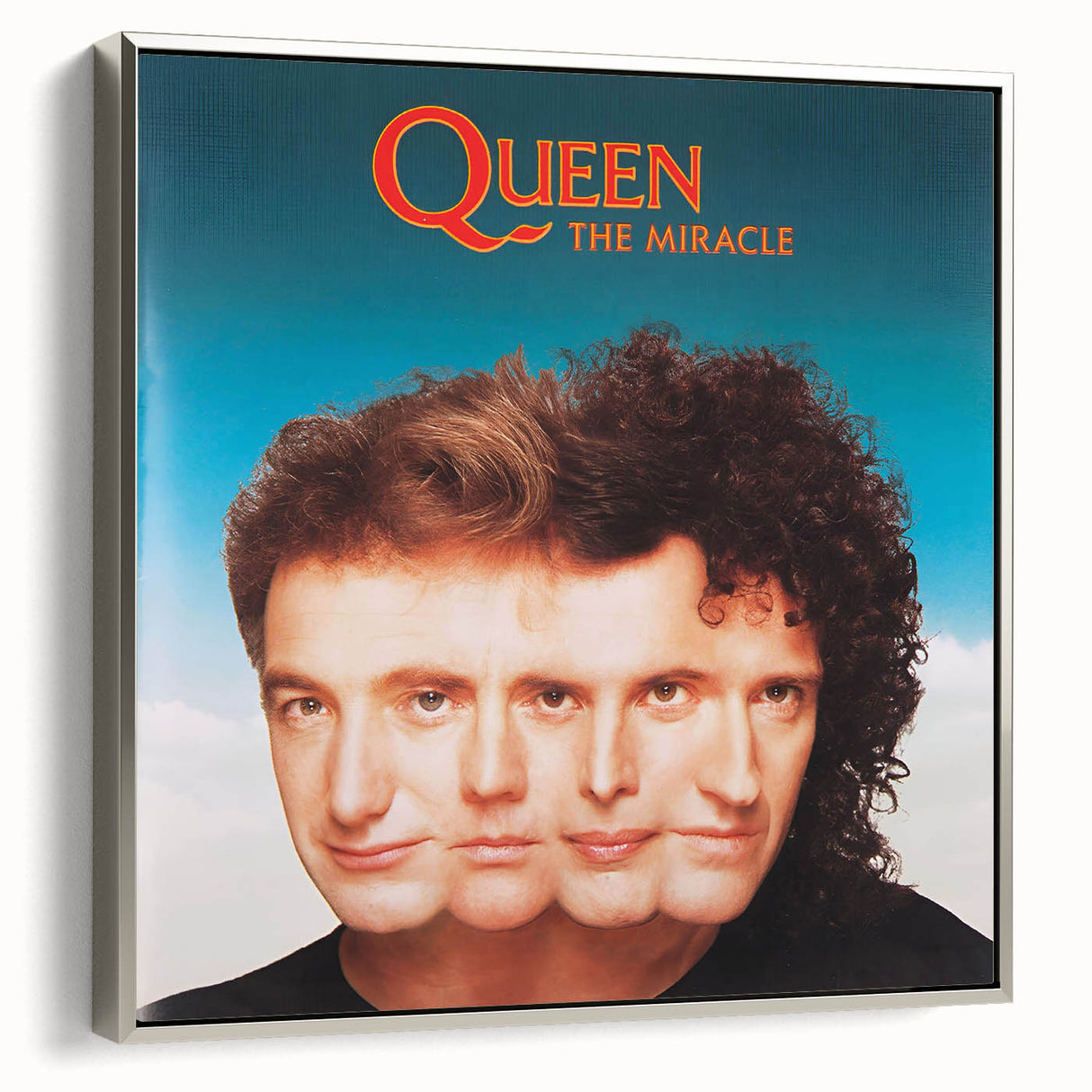 Retro Queen The Miracle Poster - Vintage Prints for Wall Art