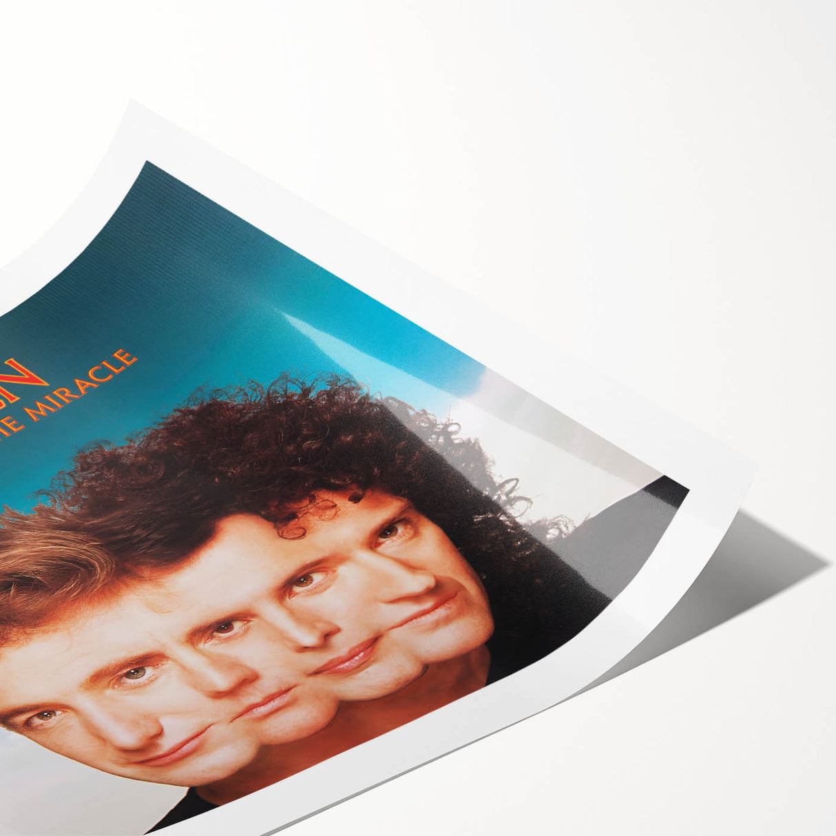 Retro Queen The Miracle Poster - Vintage Prints for Wall Art