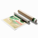 Vintage Japan Travel Poster | Mount Fuji and Scenic Landscape Art Print