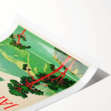 Vintage Japan Travel Poster | Mount Fuji and Scenic Landscape Art Print