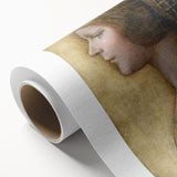Profile of a Young Fiancée by Leonardo da Vinci - Renaissance Wall Art