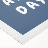 All Play All Day – Motivational Boys Room Wall Art Print