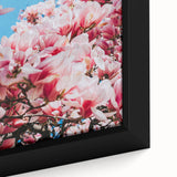 Extra large black wall art featuring a textured, colorful abstract design on framed canvas, ideal for living room decor.