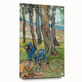 Van Gogh’s The Diggers (1889): Vibrant Impressionist Landscape Art
