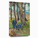 Van Gogh’s The Diggers (1889): Vibrant Impressionist Landscape Art