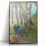 Van Gogh’s The Diggers (1889): Vibrant Impressionist Landscape Art