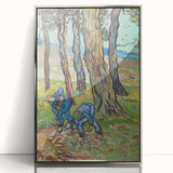 Van Gogh’s The Diggers (1889): Vibrant Impressionist Landscape Art