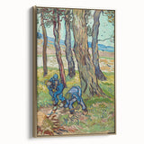 Van Gogh’s The Diggers (1889): Vibrant Impressionist Landscape Art