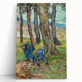 Van Gogh’s The Diggers (1889): Vibrant Impressionist Landscape Art