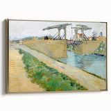 Impressionist Landscape Wall Art - The Langlois Bridge by Van Gogh