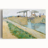 Impressionist Landscape Wall Art - The Langlois Bridge by Van Gogh