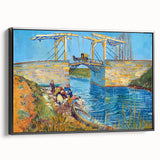 Impressionist Bridge Wall Art - Langlois Bridge at Arles by Van Gogh