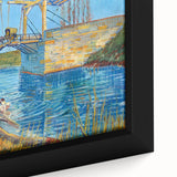 Impressionist Bridge Wall Art - Langlois Bridge at Arles by Van Gogh