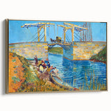 Impressionist Bridge Wall Art - Langlois Bridge at Arles by Van Gogh