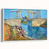 Impressionist Bridge Wall Art - Langlois Bridge at Arles by Van Gogh