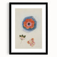 Modern Wall Art: Delicate Floral Study with Vibrant Colors