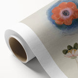 Modern Wall Art: Delicate Floral Study with Vibrant Colors