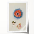 Modern Wall Art: Delicate Floral Study with Vibrant Colors