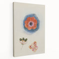 Modern Wall Art: Delicate Floral Study with Vibrant Colors