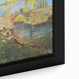 Van Gogh Impressionist Print - Langlois Bridge Wall Art for Home