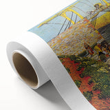 Van Gogh Impressionist Print - Langlois Bridge Wall Art for Home