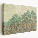 Impressionist Olive Grove Wall Art - The Olive Orchard by Van Gogh