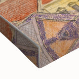 Modern Wall Art: Vibrant Cityscape with Sunset Hues