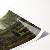 Impressionist Garden Wall Art - Parsonage Garden at Nuenen by Van Gogh