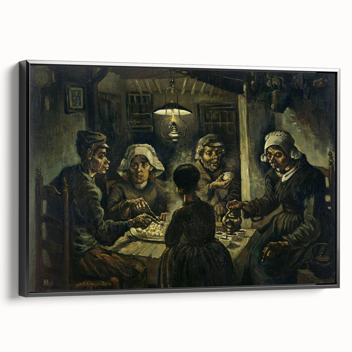 Impressionist Rural Wall Art - The Potato Eaters by Van Gogh