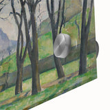 Modern Wall Art: Serene Landscape with Chestnut Trees