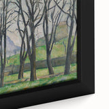 Modern Wall Art: Serene Landscape with Chestnut Trees