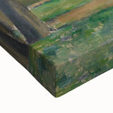 Modern Wall Art: Serene Landscape with Chestnut Trees