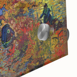 Impressionist Vineyard Wall Art - The Red Vineyard by Van Gogh