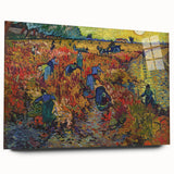 Impressionist Vineyard Wall Art - The Red Vineyard by Van Gogh