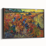 Impressionist Vineyard Wall Art - The Red Vineyard by Van Gogh