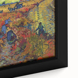 Impressionist Vineyard Wall Art - The Red Vineyard by Van Gogh
