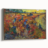 Impressionist Vineyard Wall Art - The Red Vineyard by Van Gogh