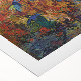 Impressionist Vineyard Wall Art - The Red Vineyard by Van Gogh