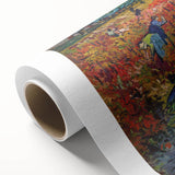 Impressionist Vineyard Wall Art - The Red Vineyard by Van Gogh