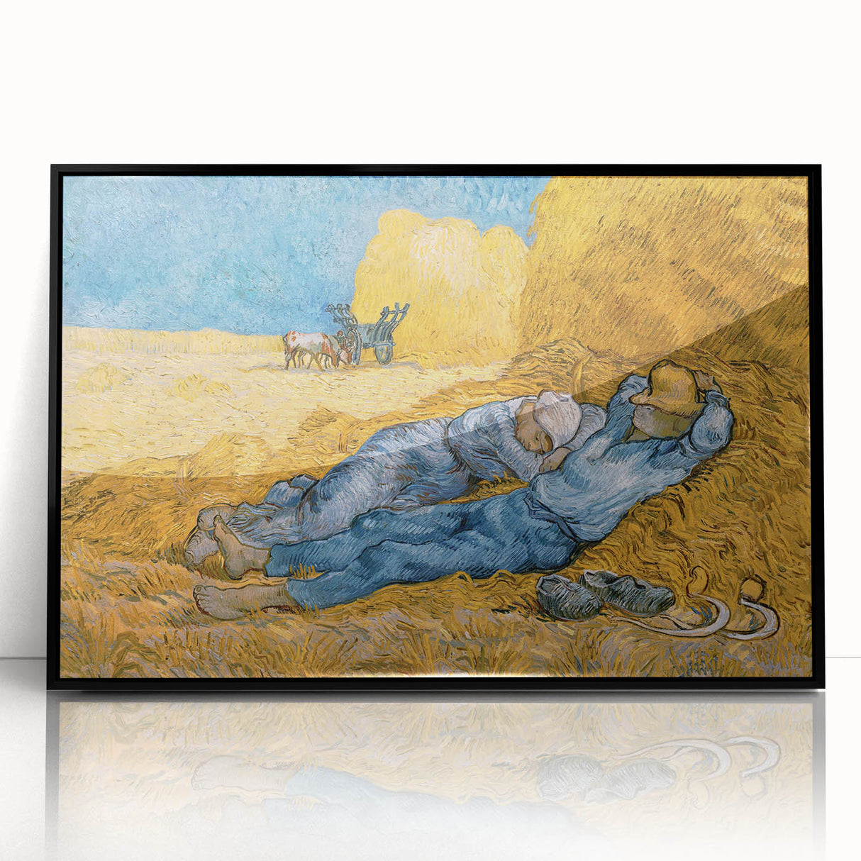 Impressionist Rural Wall Art - The Siesta by Van Gogh