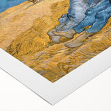 Impressionist Rural Wall Art - The Siesta by Van Gogh