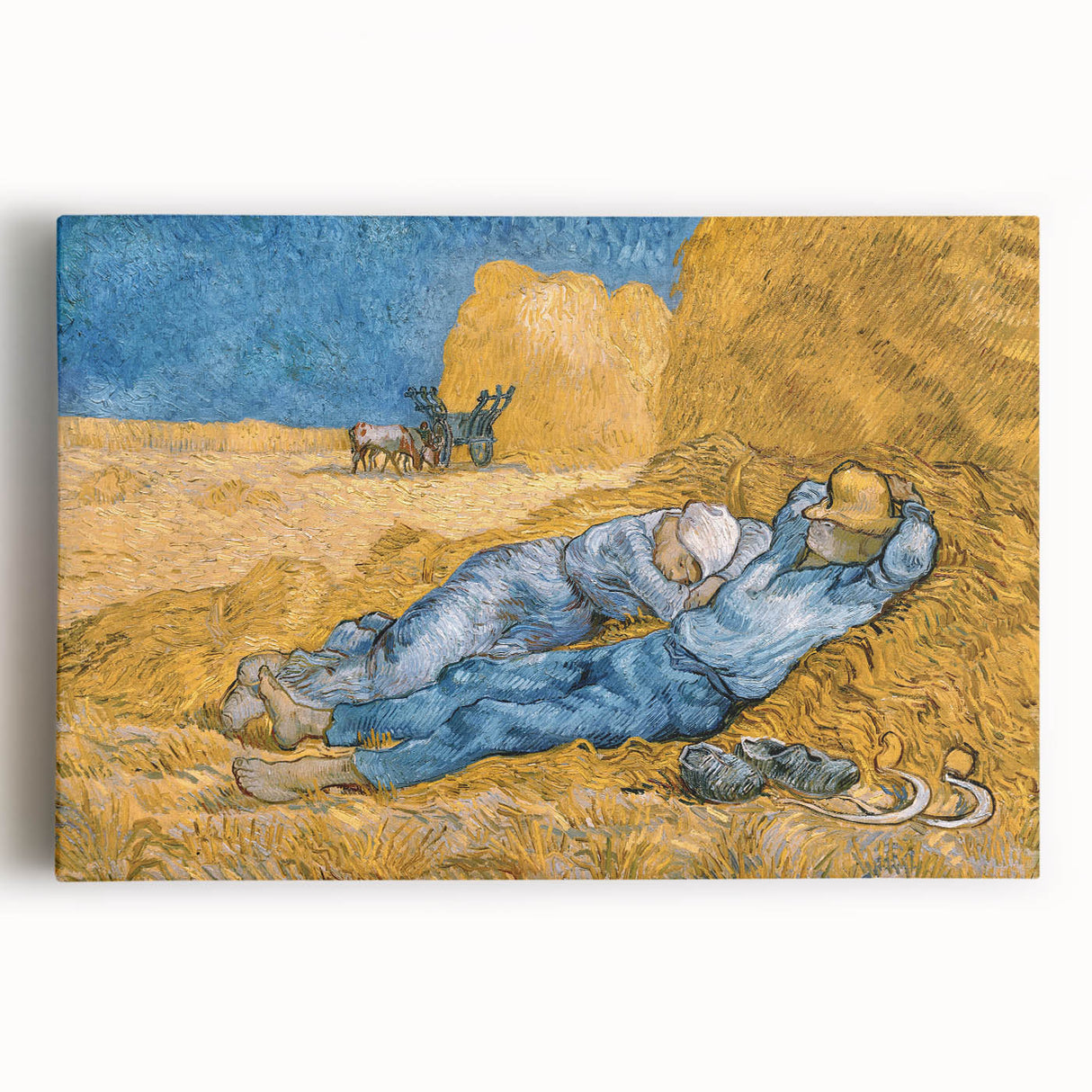Impressionist Rural Wall Art - The Siesta by Van Gogh