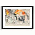 Modern Wall Art: Abstract Watercolor Fish Design