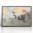 Modern Wall Art: Abstract Watercolor Fish Design